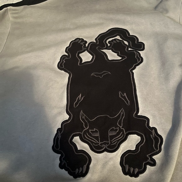 THE WEEKND XO PUMA X WASHED TRACK TOP IN ASHPALT LARGE - Picture 12 of 14